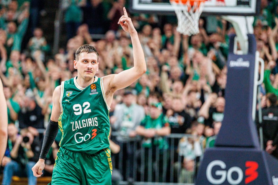 Eurolyga: Kauno „Žalgiris“ – Tel Avivo „Maccabi“ (78:63)