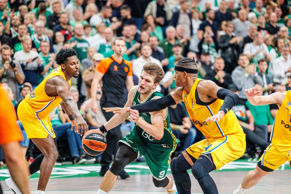 Eurolyga: Kauno „Žalgiris“ – Tel Avivo „Maccabi“ (78:63)