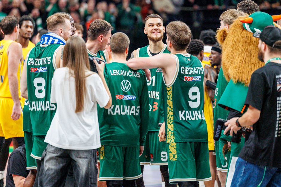 Eurolyga: Kauno „Žalgiris“ – Tel Avivo „Maccabi“ (78:63)