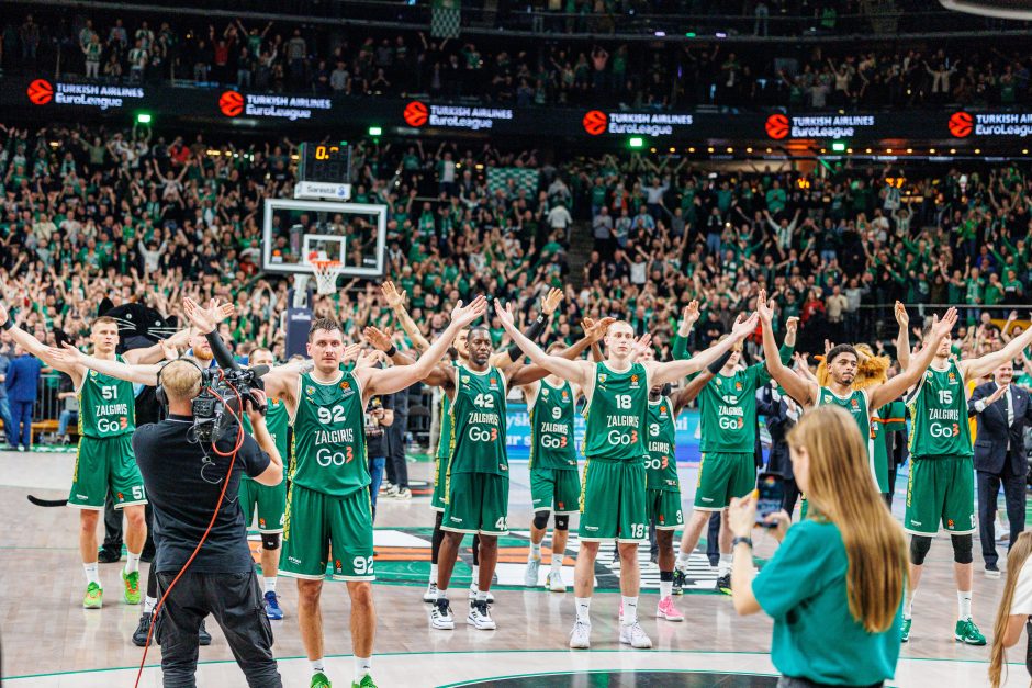 Eurolyga: Kauno „Žalgiris“ – Tel Avivo „Maccabi“ (78:63)