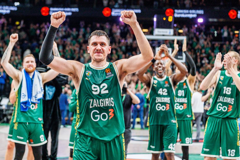 Eurolyga: Kauno „Žalgiris“ – Tel Avivo „Maccabi“ (78:63)