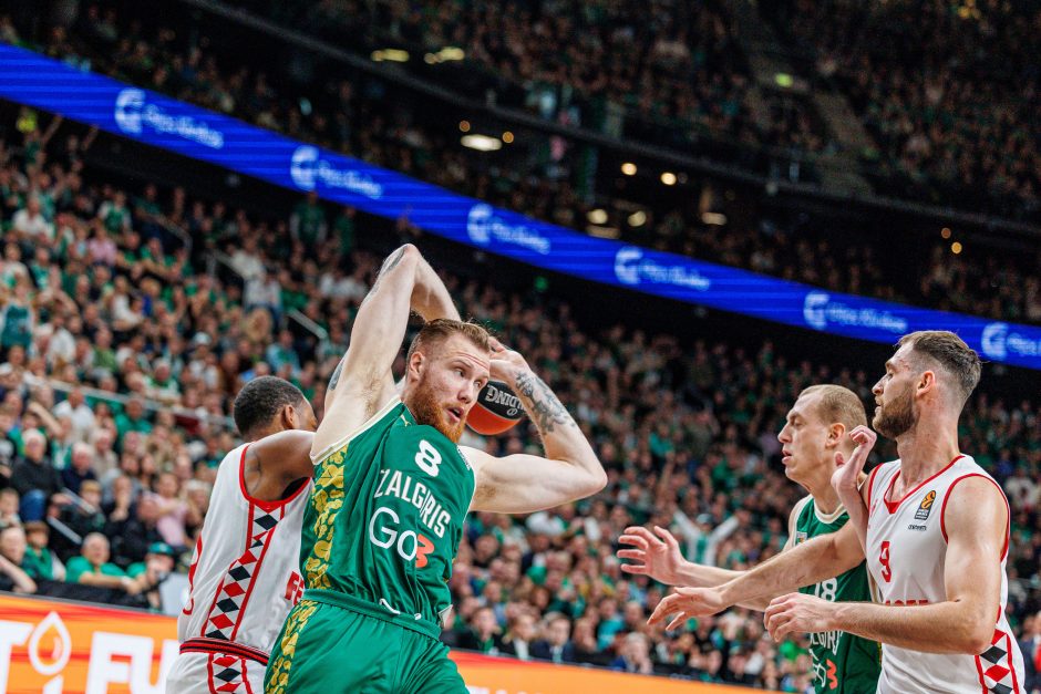 Eurolyga: „Žalgiris“ – „Monaco“ (63:62)