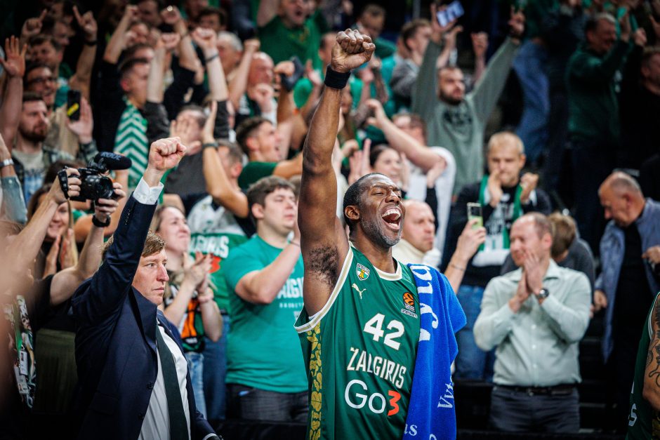 Eurolyga: „Žalgiris“ – „Monaco“ (63:62)