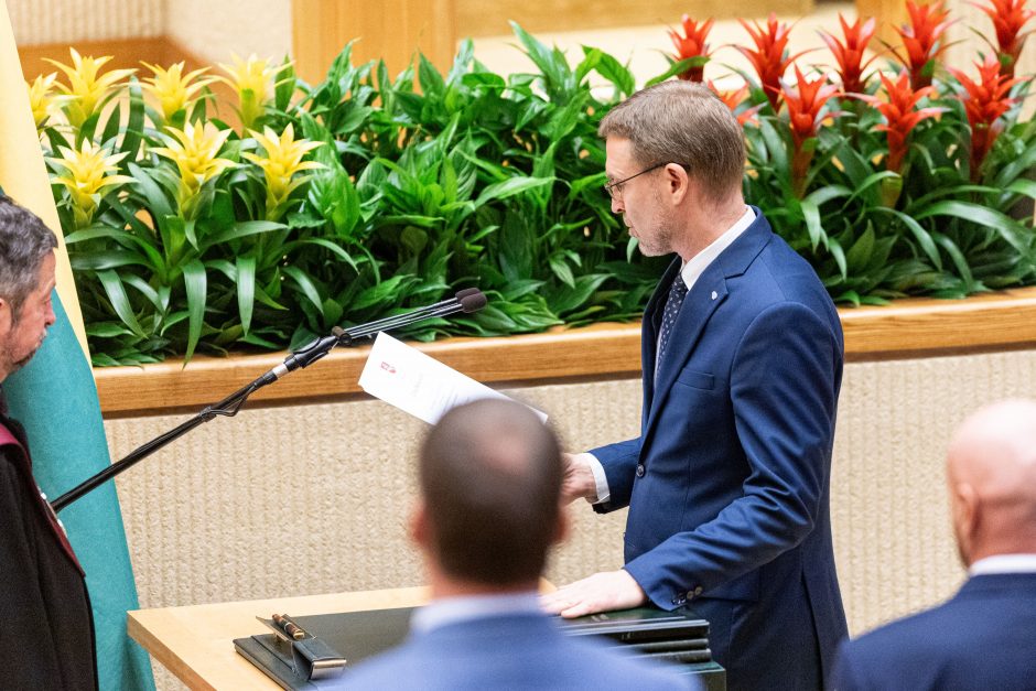 V. Čmilytė-Nielsen sako, kad opozicija kalbėsis dėl lyderio išrinkimo