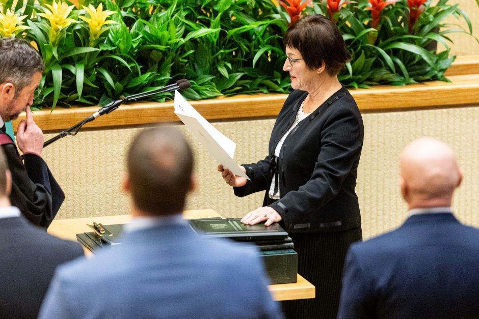 V. Čmilytė-Nielsen sako, kad opozicija kalbėsis dėl lyderio išrinkimo