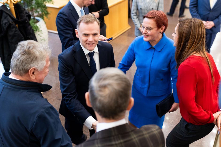 V. Čmilytė-Nielsen sako, kad opozicija kalbėsis dėl lyderio išrinkimo