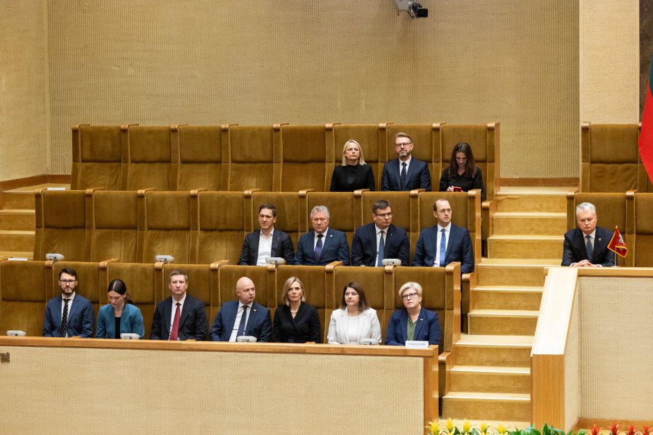 V. Čmilytė-Nielsen sako, kad opozicija kalbėsis dėl lyderio išrinkimo