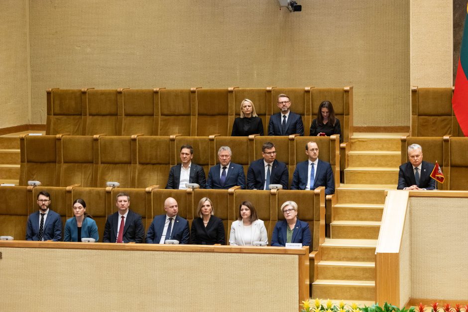 V. Čmilytė-Nielsen sako, kad opozicija kalbėsis dėl lyderio išrinkimo