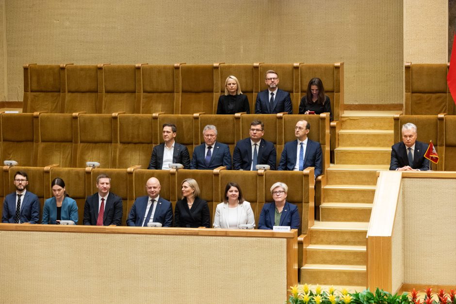 V. Čmilytė-Nielsen sako, kad opozicija kalbėsis dėl lyderio išrinkimo