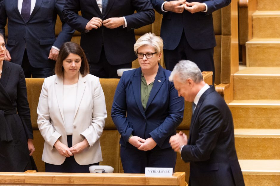 V. Čmilytė-Nielsen sako, kad opozicija kalbėsis dėl lyderio išrinkimo