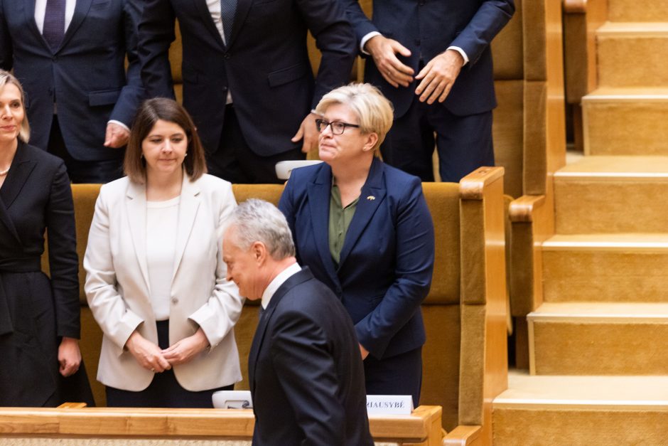 V. Čmilytė-Nielsen sako, kad opozicija kalbėsis dėl lyderio išrinkimo