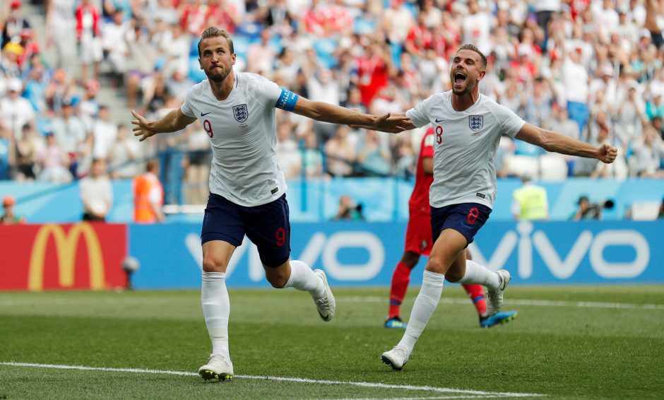 Pasaulio futbolo čempionate anglai sutriuškino Panamą