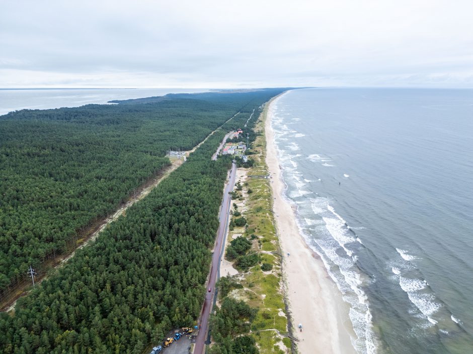 M. Skuodis: naujas dviračių takas planuojamas ir kitoje Kuršių marių pusėje