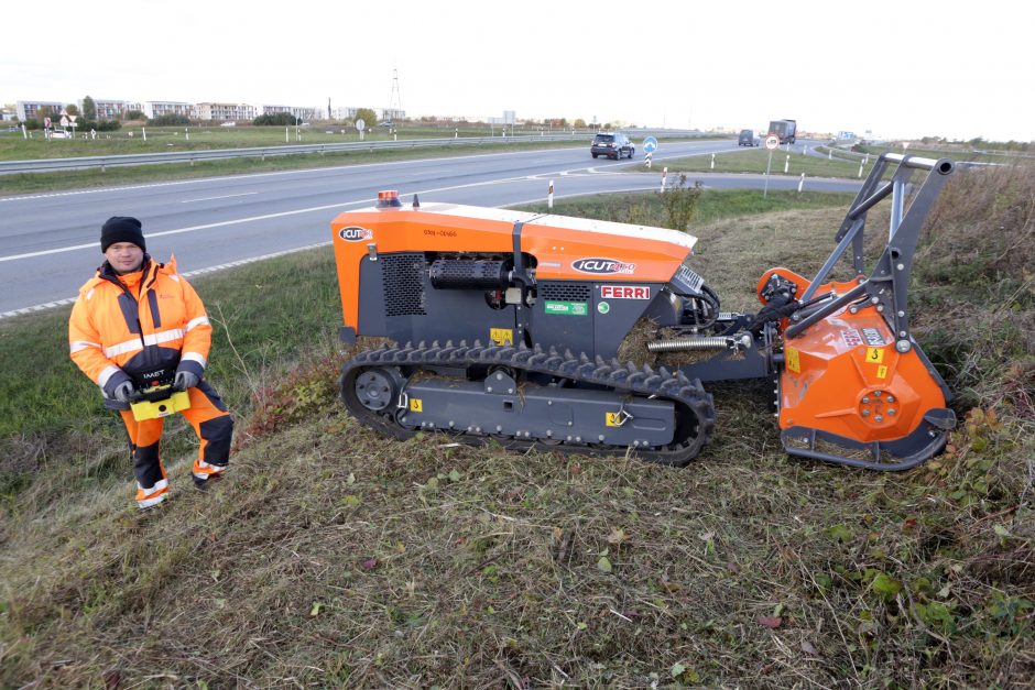 Uostamiesčio kelininkams padeda modernus pagalbininkas