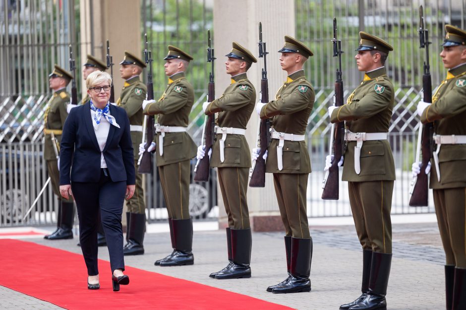 D. Nausėdienė inauguracijoje žavėjo subtilia klasika: pasirinko simbolinį papuošalą  