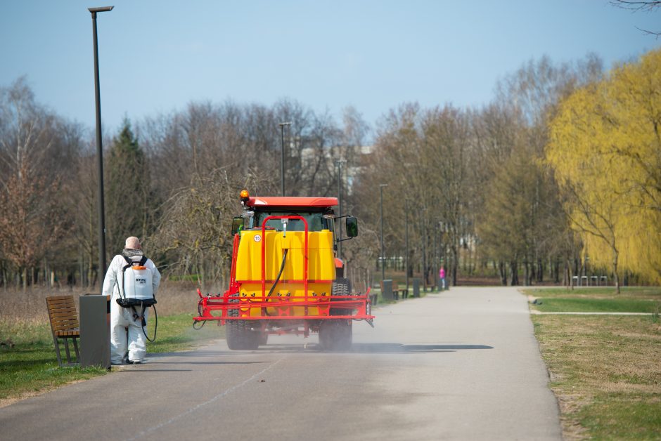 Kaunas siekia pažaboti koronaviruso plitimą: dezinfekuojamos rinkiminės apylinkės