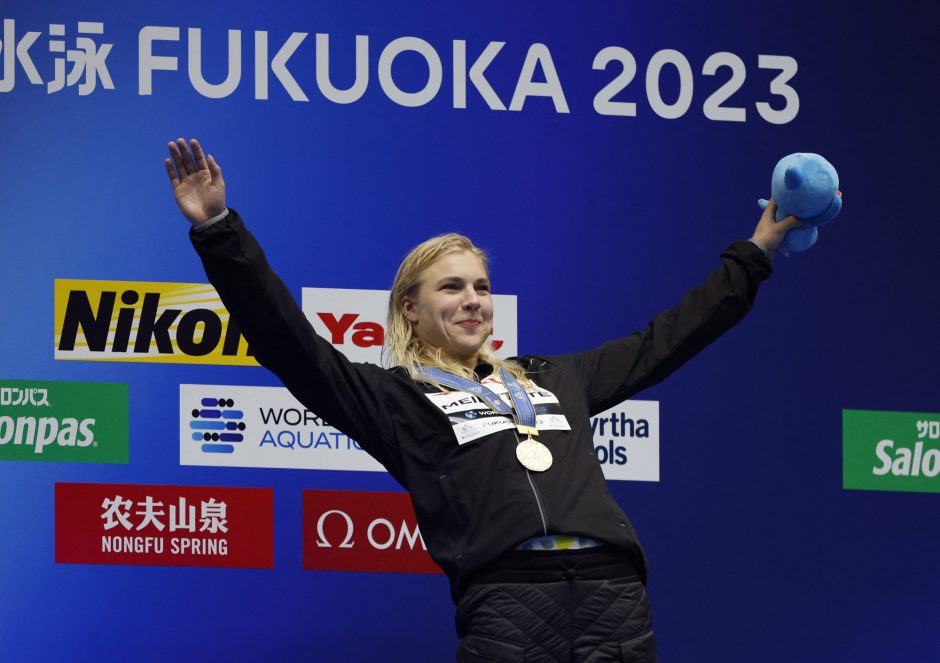 Rekordą pagerinusiai R. Meilutytei – antras pasaulio čempionato auksas!