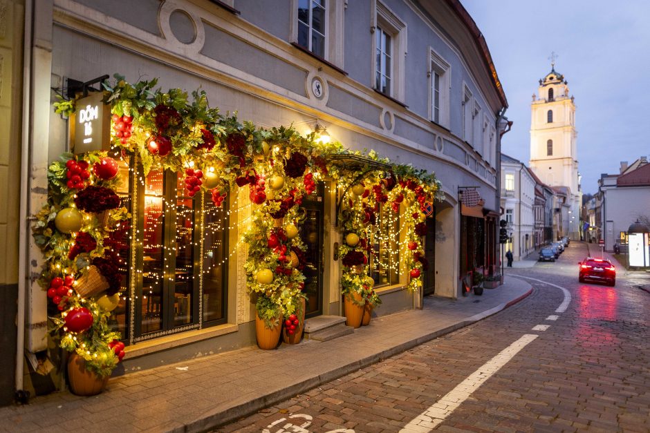 Pasidairykite: Vilnius pasipuošė šventėms