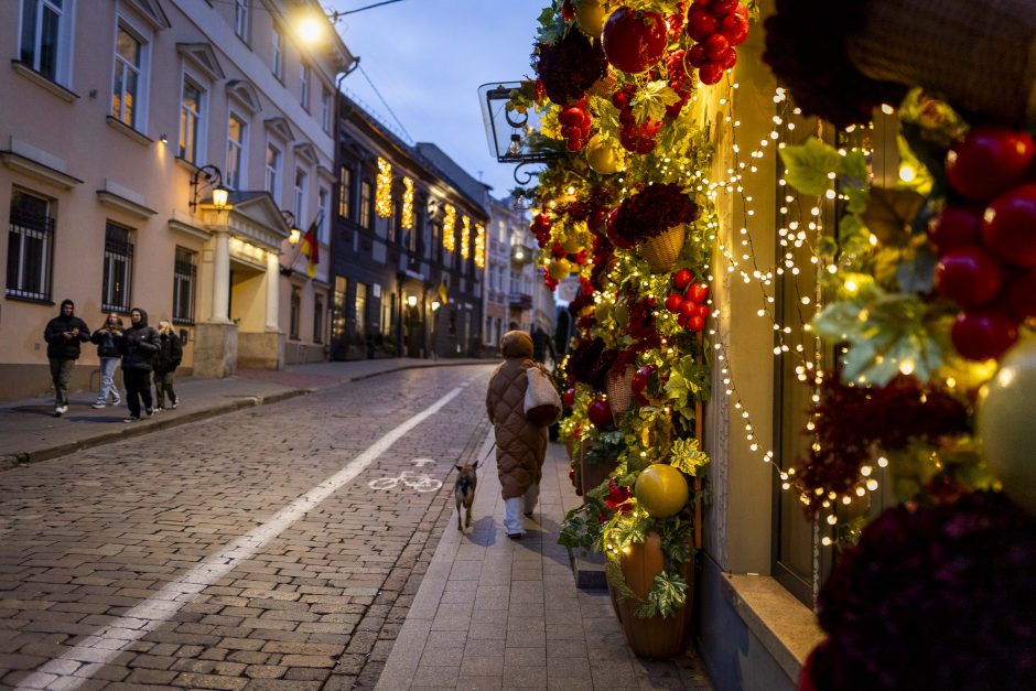 Pasidairykite: Vilnius pasipuošė šventėms