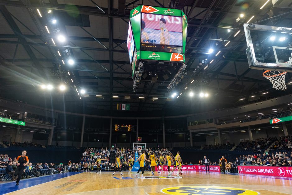 Eurolyga: Stambulo „Fenerbahče“ – Tel Avivo „Maccabi“ 109:74