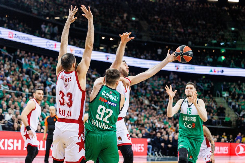 „Žalgiris“  iškovojo itin svarbią pergalę prieš Milano ekipą 