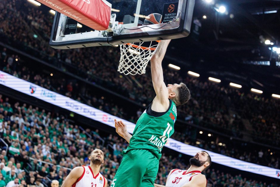 „Žalgiris“  iškovojo itin svarbią pergalę prieš Milano ekipą 