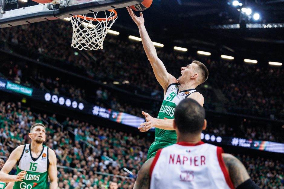 „Žalgiris“  iškovojo itin svarbią pergalę prieš Milano ekipą 