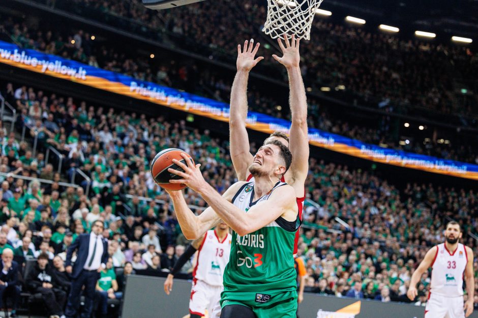 „Žalgiris“  iškovojo itin svarbią pergalę prieš Milano ekipą 