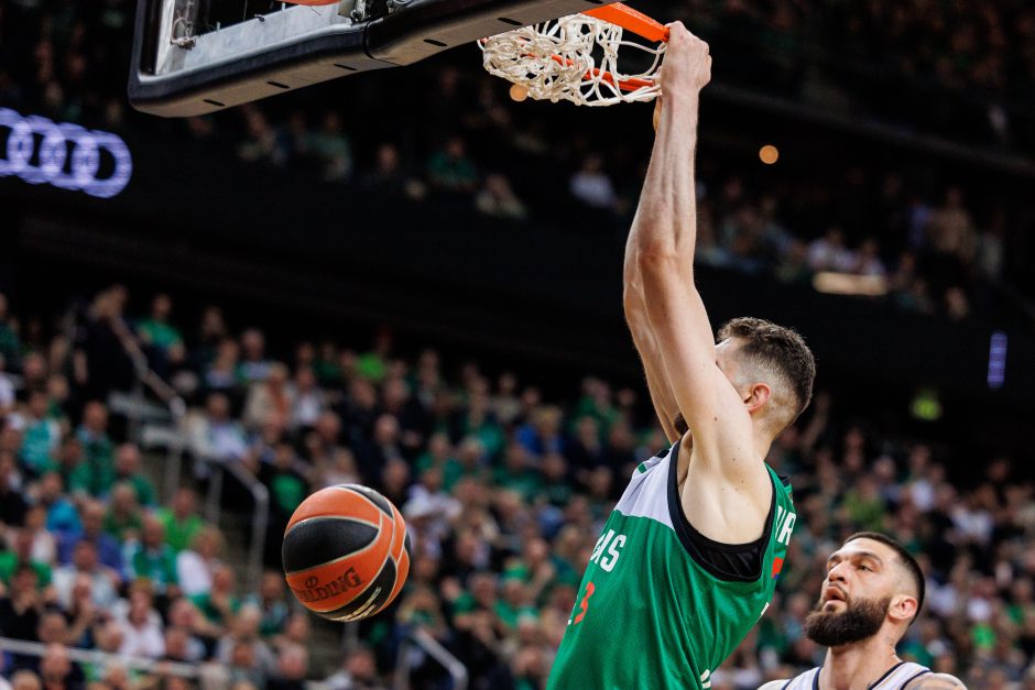 Eurolyga: Kauno „Žalgiris“ – Madrido „Real“ 62:64