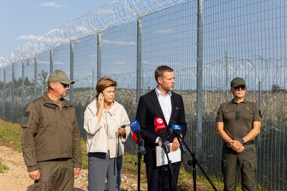 G. Landsbergis pasienyje: nuolat dirbame, kad sankcijos Baltarusijai būtų suvienodintos