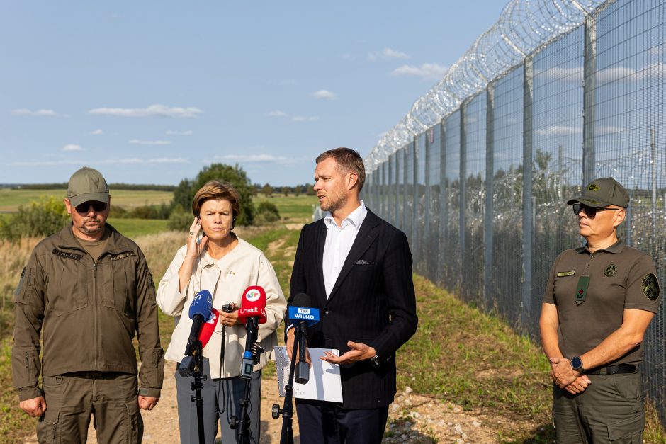 G. Landsbergis pasienyje: nuolat dirbame, kad sankcijos Baltarusijai būtų suvienodintos