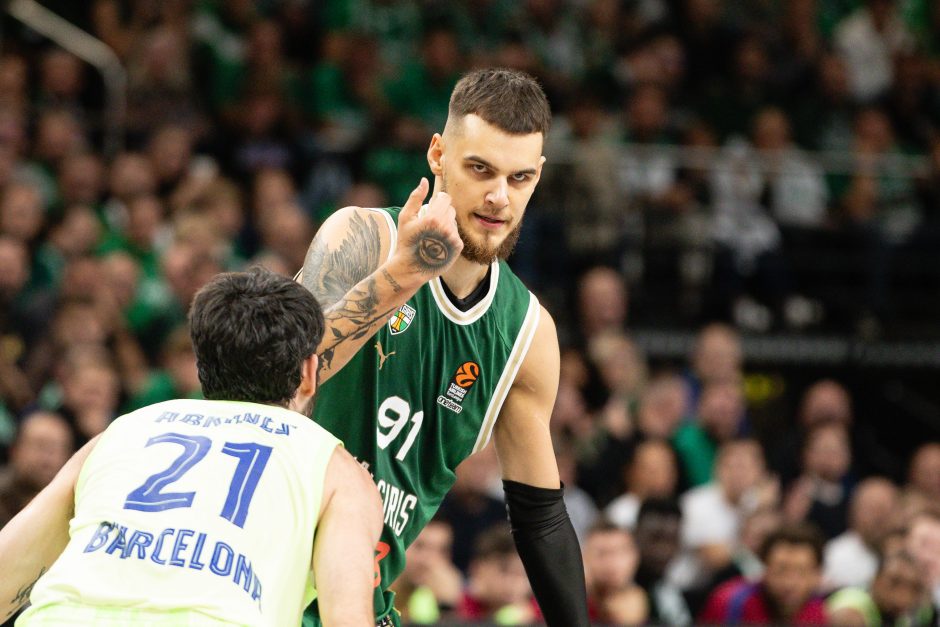 Eurolyga: Kauno „Žalgiris“ – „Barcelona“ 74:67