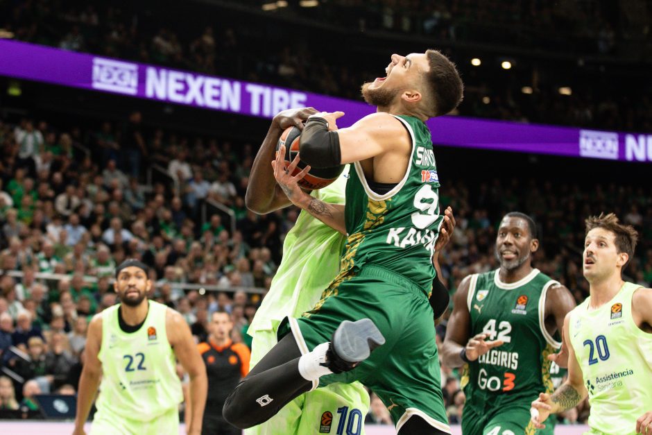 Eurolyga: Kauno „Žalgiris“ – „Barcelona“ 74:67