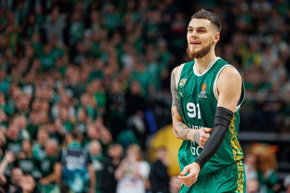 Eurolyga: Kauno „Žalgiris“ – Belgrado „Crvena Zvezda“ 86:84