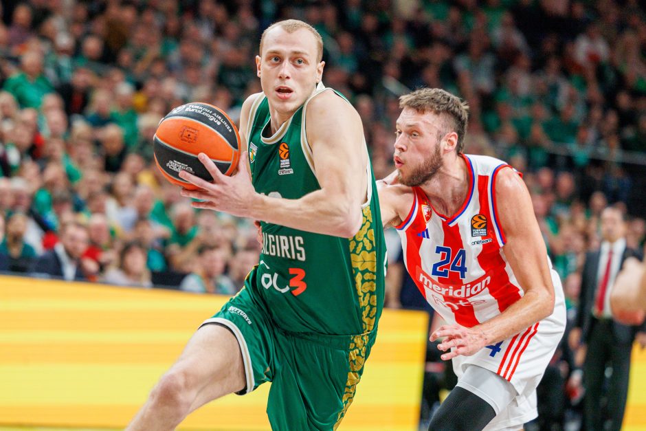 Eurolyga: Kauno „Žalgiris“ – Belgrado „Crvena Zvezda“ 86:84