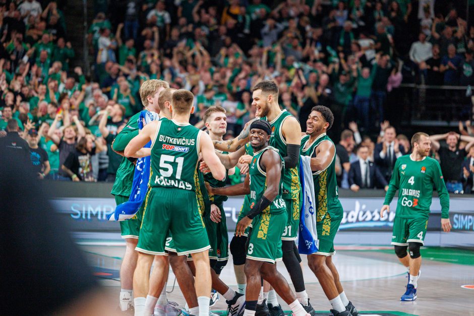 Eurolyga: Kauno „Žalgiris“ – Belgrado „Crvena Zvezda“ 86:84