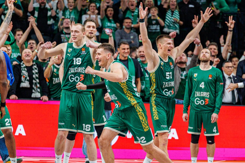 Eurolyga: Kauno „Žalgiris“ – Belgrado „Crvena Zvezda“ 86:84