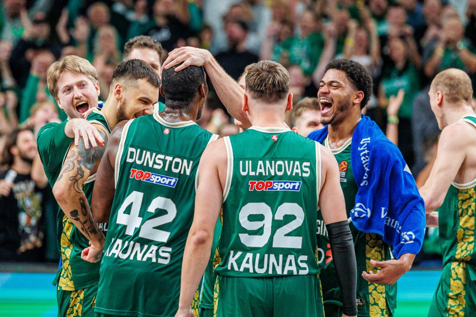 Eurolyga: Kauno „Žalgiris“ – Belgrado „Crvena Zvezda“ 86:84