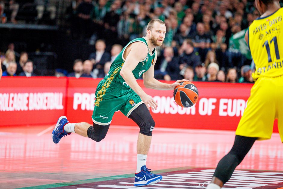 Eurolyga: Kauno „Žalgiris“ – Stambulo „Fenerbahče“ 65:72