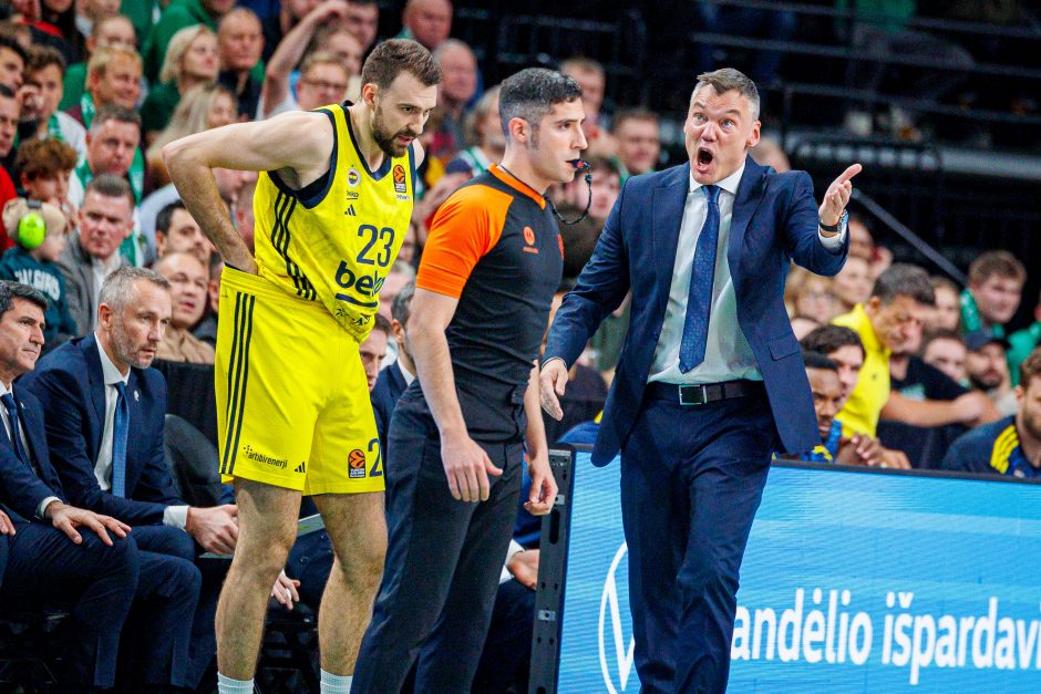 Eurolyga: Kauno „Žalgiris“ – Stambulo „Fenerbahče“ 65:72