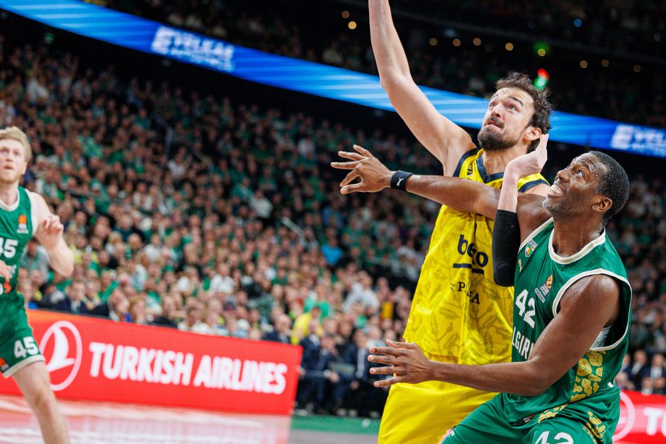 Eurolyga: Kauno „Žalgiris“ – Stambulo „Fenerbahče“ 65:72