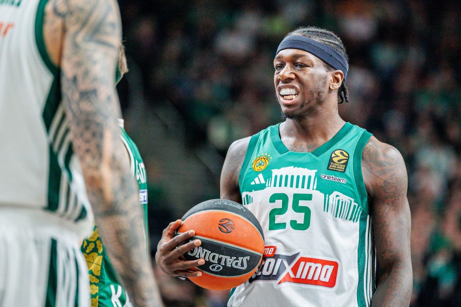 Eurolyga: Kauno „Žalgiris“ – Atėnų „Panathinaikos“ 84:77