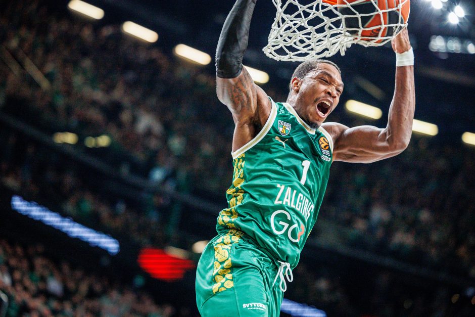 Eurolyga: Kauno „Žalgiris“ – Atėnų „Panathinaikos“ 84:77