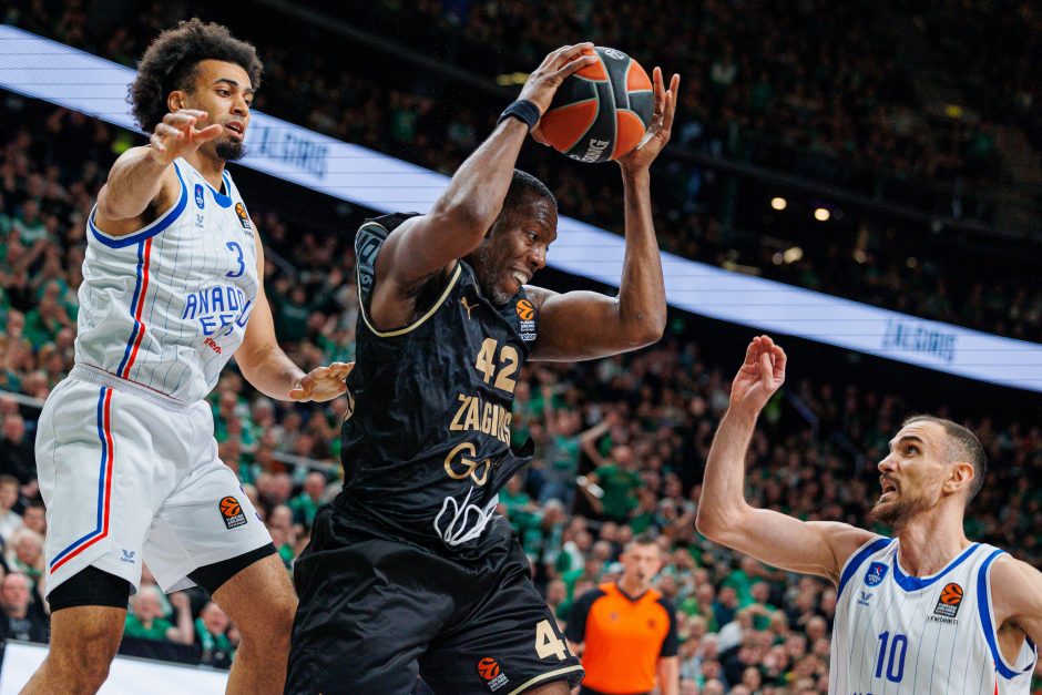 Eurolyga: Kauno „Žalgiris“ – Stambulo „Anadolu Efes“ 85:72