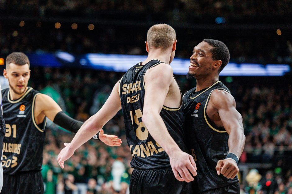 Eurolyga: Kauno „Žalgiris“ – Stambulo „Anadolu Efes“ 85:72