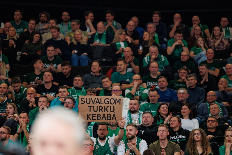 Eurolyga: Kauno „Žalgiris“ – Stambulo „Anadolu Efes“ 85:72