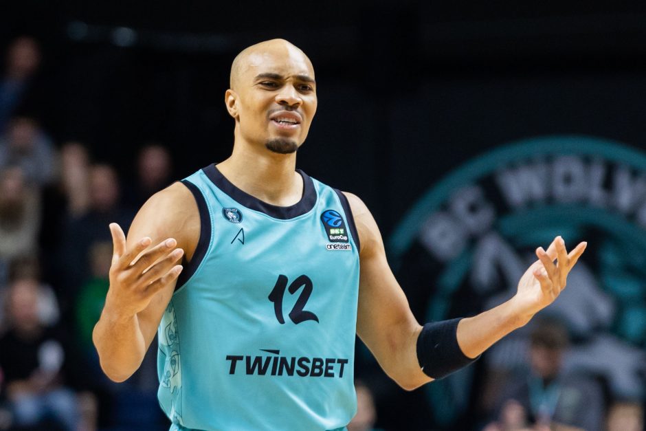 „Wolves Twinsbet“ taškų lenktynėse pranoko svečius iš Izraelio