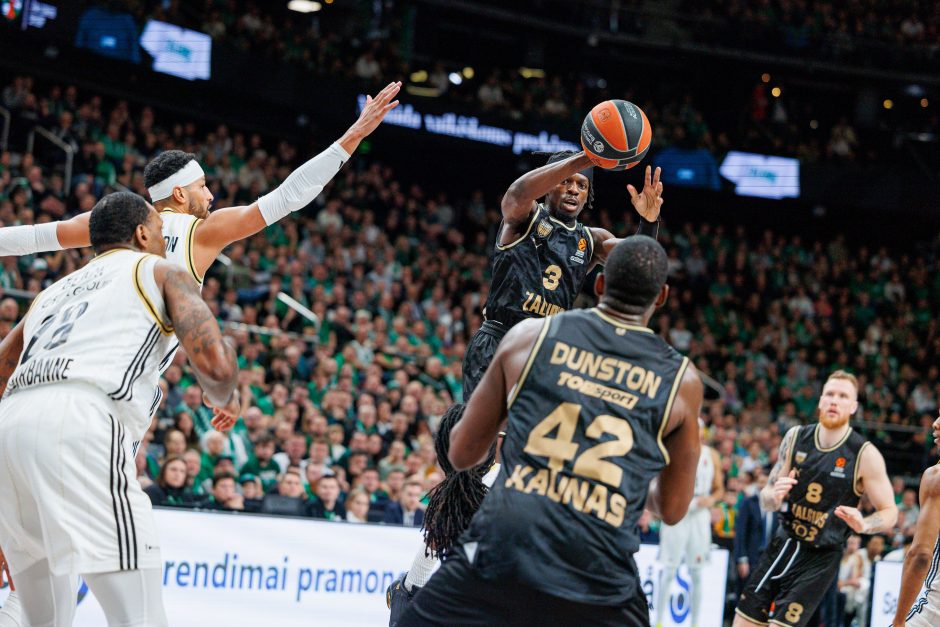 Eurolyga: Kauno „Žalgiris“ – Vilerbano ASVEL 72:78