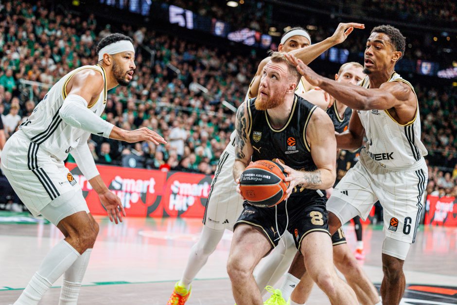 Eurolyga: Kauno „Žalgiris“ – Vilerbano ASVEL 72:78