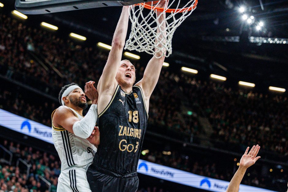 Eurolyga: Kauno „Žalgiris“ – Vilerbano ASVEL 72:78